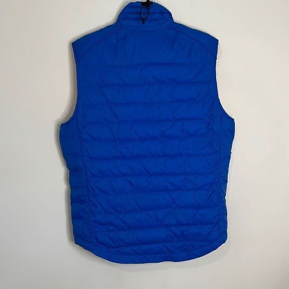 Banana Republic Blue Mens Primaloft Insulated Vest Size Medium Warm Gently Used - Picture 7 of 8